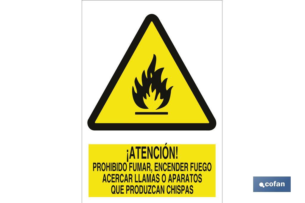 SEÑAL ADHESIVO 297X210MM. (PACK: 1 UDS)