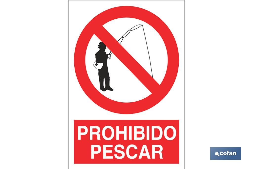 Prohibido pescar